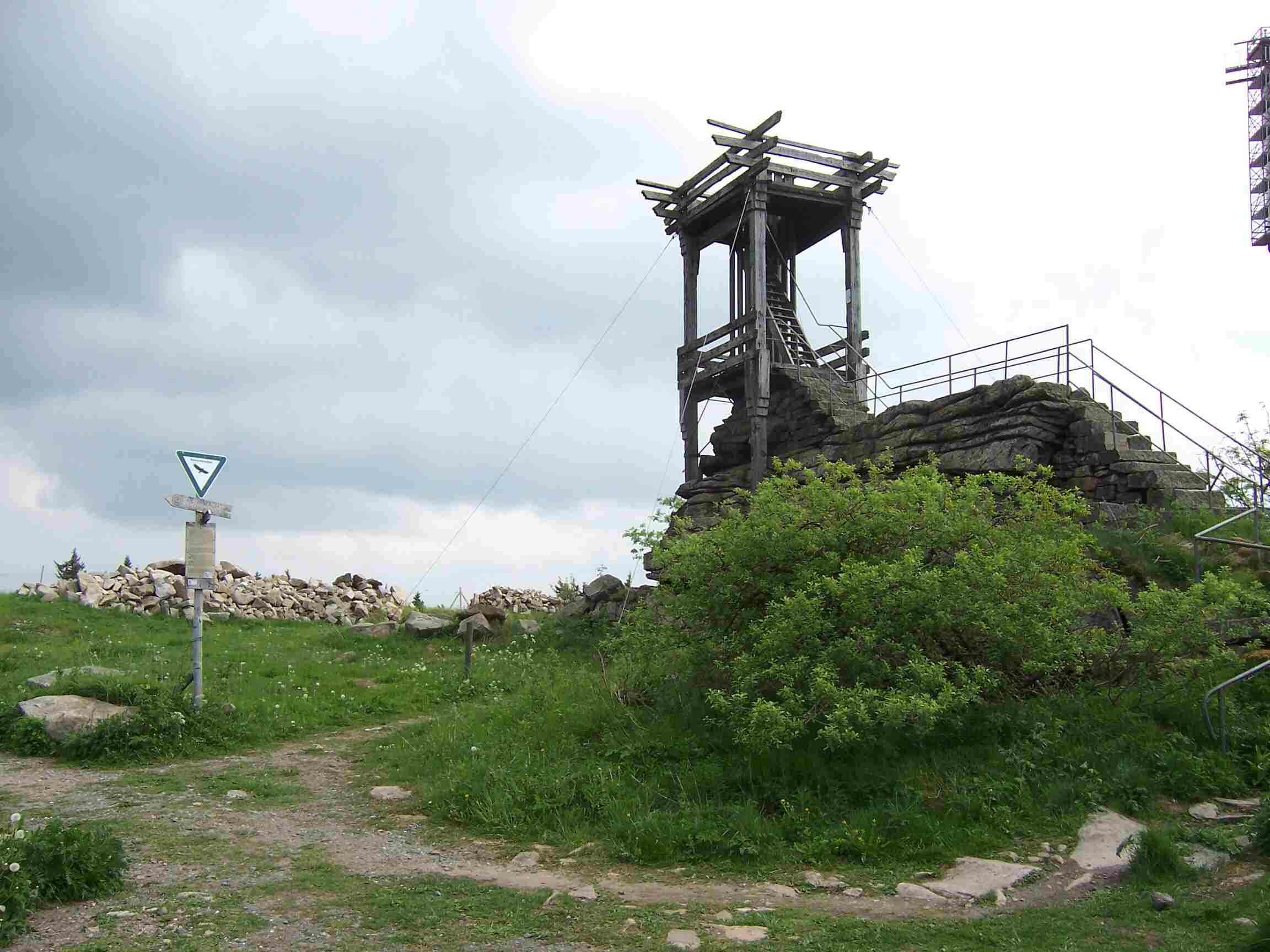 Backöfle auf dem Schneeberg